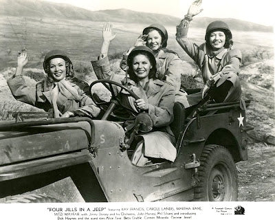 Four Girls in a Jeep Fine Art Photo Print