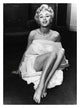 Carole Lesley wrapped in sheet photo print