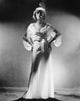 Carole Lombard smoking in a silk robe photo print
