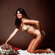 Caroline Munro crochet bikini photo print