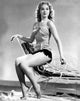 Adele Mara Portrait on Chair Photo Print in various sizes