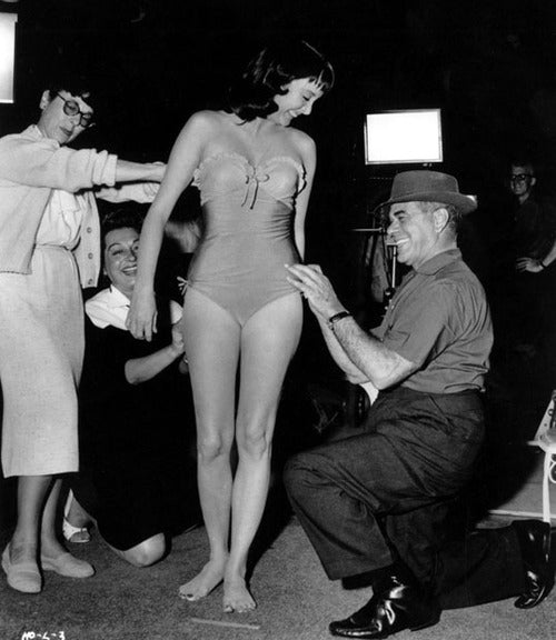 Carolyn Jones Swimsuit Photo Print showcasing vintage elegance.