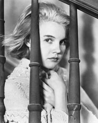 Carroll Baker bannister photo print showcasing classic elegance.