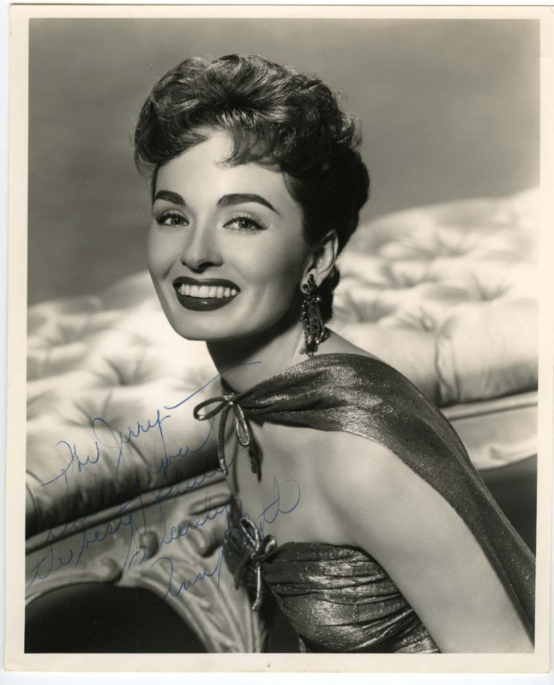 Ann Blyth Signed Photo Print - Classic Hollywood Portrait