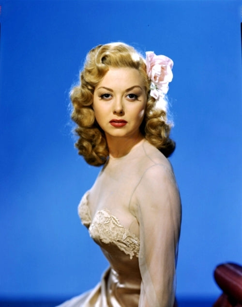 Adele Mara Portrait in Color Photo Print showcasing vibrant colors and classic beauty.