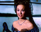 Ann Blyth Blue Dress Photo Print showcasing classic Hollywood elegance.