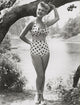 Chili Williams Polka Dot Bikini Photo Print showcasing vintage style and vibrant colors.