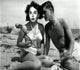 Ann Blyth Marshmellows photo print, vintage movie art.