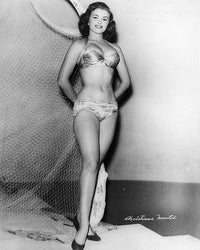 Christiane Martel Net Photo Print, premium quality photo print, available in multiple sizes.