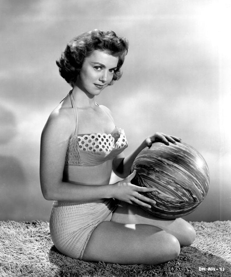 Christine Larson Ball Photo Print showcasing dynamic sports energy.