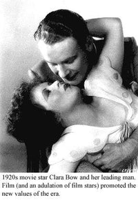 Clara Bow Swoon Photo Print showcasing vintage Hollywood glamour.