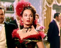 Ann Blyth Feathers Photo Print showcasing classic elegance.