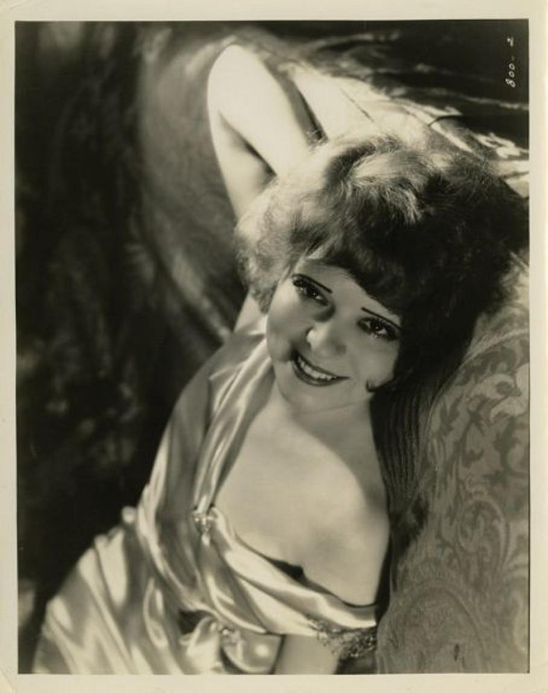 Clara Bow Lying Down Photo Print - Classic Hollywood Art