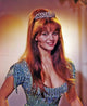 Claudia Cardinale Tiara Photo Print showcasing classic cinema elegance.