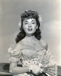 Ann Blyth Fan Photo Print - Classic Hollywood Glamour