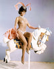 Claudia Cardinale Feather Headpiece Photo Print