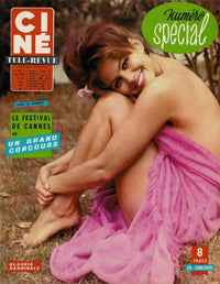 Claudia Cardinale Cine Magazine Pink Photo Print