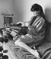 Claudia Cardinale Reading Magazine Photo Print - Elegant and Timeless