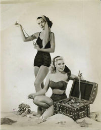 Cleo Moore Treasure Photo Print showcasing classic Hollywood glamour.