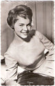 Conny Froboess Leaning Photo Print - Elegant vintage photography.