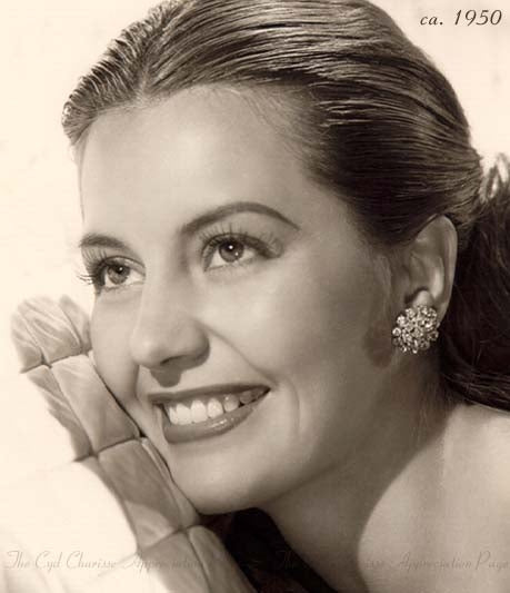 Cyd Charisse headshot photo print, classic Hollywood art.