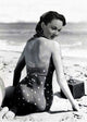 Ann Blyth Polkadot Bathingsuit Photo Print capturing vintage Hollywood elegance.