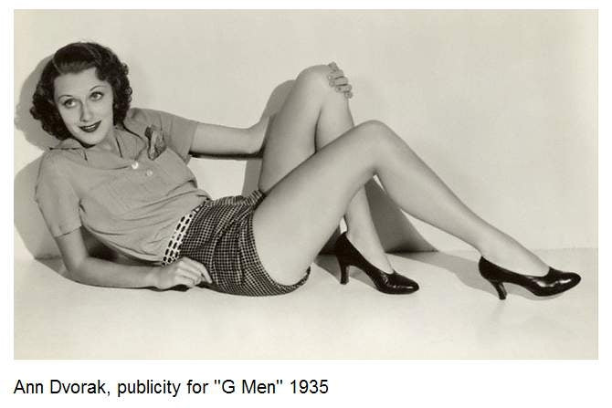 Ann Dvorak G Men Photo Print showcasing classic film art.