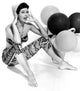 Cyd Charisse Balloons Photo Print capturing the elegance of the actress.