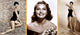 Cyd Charisse Photo Print featuring three iconic images of the actress.