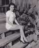 Ann-Margret Stairs Photo Print showcasing classic Hollywood elegance.