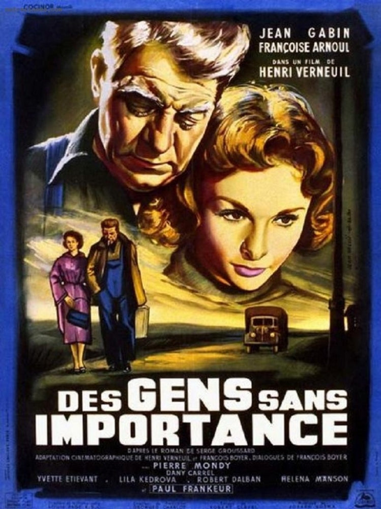 Des Gens Sans Importance Movie Poster Print