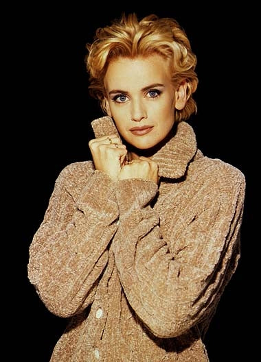 Daphne Deckers Holding Collar in Coat Photo Print