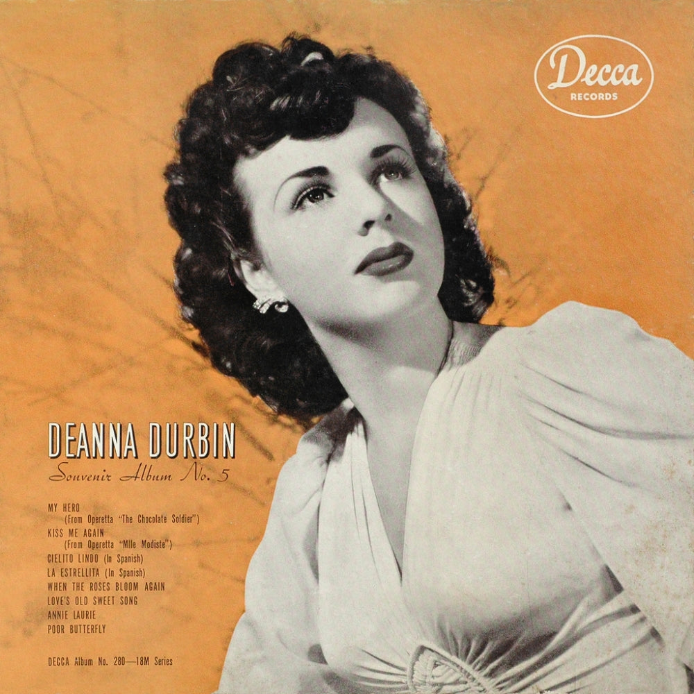 Deanna Durbin Album Cover Photo Print in multiple sizes