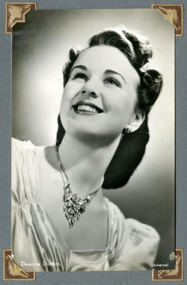 Deanna Durbin Ornamental Necklace Photo Print