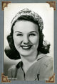 Deanna Durbin Head Scarf Photo Print showcasing classic cinema style.