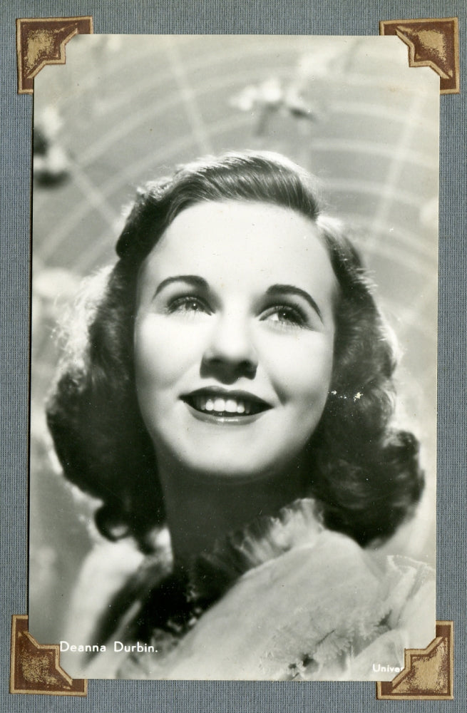 Deanna Durbin Smile Headshot Photo Print capturing her classic charm.