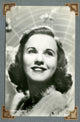 Deanna Durbin Smile Headshot Photo Print capturing her classic charm.
