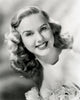 Deanna Durbin Headshot Photo Print showcasing the actress's classic beauty.