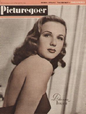 Deanna Durbin Picturegoer magazine cover photo print
