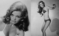 Ruta Lee bikini photo print featuring two captivating images.