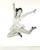 Debbie Reynolds Dancing Pose Photo Print showcasing her elegance in the air.