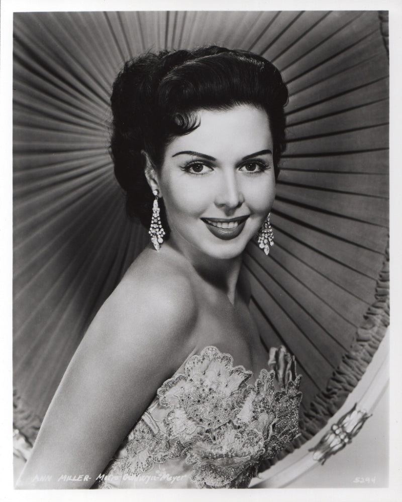 Ann Miller Headshot Photo Print - Iconic Vintage Portrait