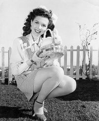 Ann Miller Bunny Photo Print featuring a playful bunny design.