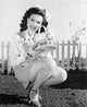 Ann Miller Bunny Photo Print featuring a playful bunny design.