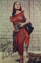 Debra Paget Autographed Photo Print in 8x10 size