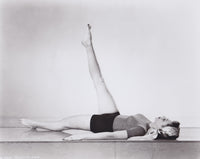 Ann Miller Pointed Foot Photo Print showcasing classic dance elegance.