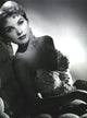 Debra Paget Long Jeweled Earrings Photo Print showcasing vintage elegance