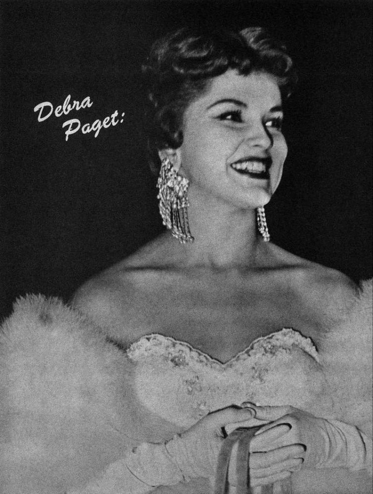 Debra Paget Autographed Photo Print 8x10