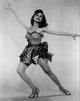 Debra Paget Dance Pose Photo Print featuring elegant high heels.