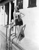Adrienne Ames Poolside Photo Print showcasing vintage Hollywood glamour.